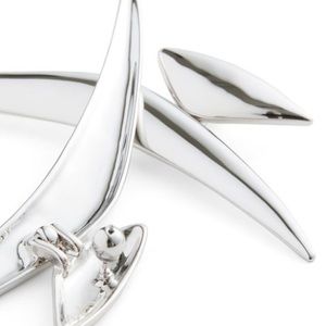 Mugler X H&M earrings